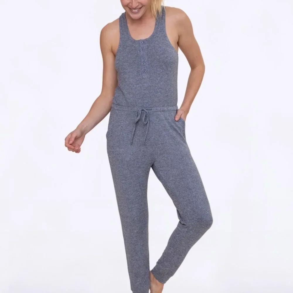 Claire Brushed Lounge Jumpsuit